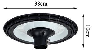 Brilagi-LED Venk. poul. lampa se sloupem 5 m URBANSPARK LED/120W/230V černá IP65