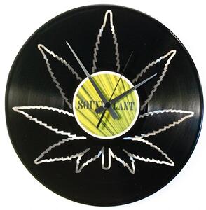 Designové nástěnné hodiny Discoclock 106 Konopí 30cm
