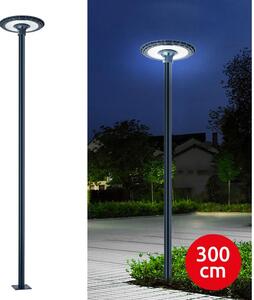 Brilagi-LED Venk. poul. lampa se sloupem 3 m URBANSPARK LED/120W/230V antr. IP65