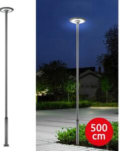 Brilagi-LED Venk. poul. lampa se sloupem 5 m URBANSPARK LED/120W/230V antr. IP65