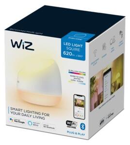 WiZ SQUIRE stolní LED lampa 1x9W 620lm 2200-6500K RGB IP20, bílá