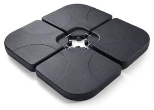 Ak furniture Podstavec pod slunečník UB50 černý