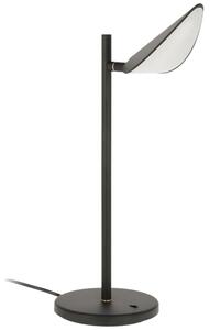 Černá kovová stolní lampa Kave Home Veleira