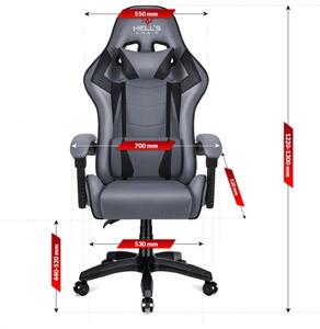 Herní židle HC-1007 Gray