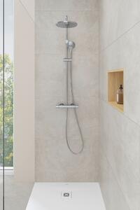 Duravit Shower Systems sprchová sada na stěnu s termostatem chrom TH4282008010