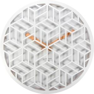 Designové nástěnné hodiny 3215wi Nextime Discrete 36cm