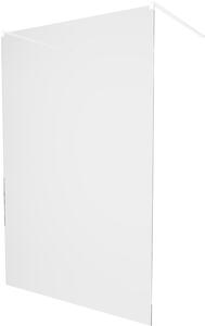 MEXEN - Kioto zástěna sprchová volně stojící, 100 x 200 cm, transparentní 8 mm, bílá - 800-100-002-20-00