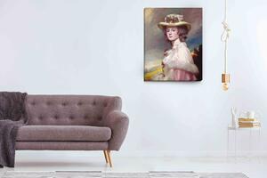 Malvis Obraz - mladá paní Velikost (šířka x výška): 40x50 cm