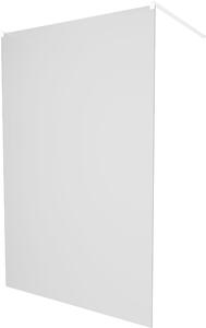 MEXEN - Kioto zástěna sprchová volně stojící, 100 x 200 cm, mléčné sklo 8 mm, bílá - 800-100-002-20-30