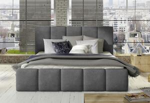 Čalouněná postel HEDVIKA + Matrace s roštem DONA 180x200, 180x200, berlin02