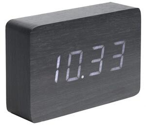 Designový LED budík - hodiny 5653BK Karlsson 15cm