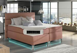 Čalouněná postel BASILIO, bez LED, 140x200, soft 09