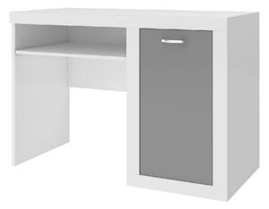 Dětský psací stůl JAKUB, color, bílý/šedý