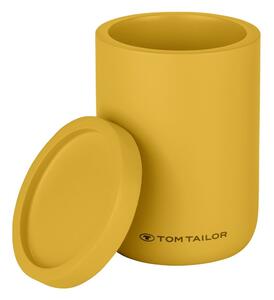 Koupelnový organizér na vatové tampony z polyresinu v hořčicové barvě Tom Tailor T-Color Bath – Wenko