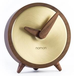 Designové stolní hodiny Nomon Atomo Gold 10cm