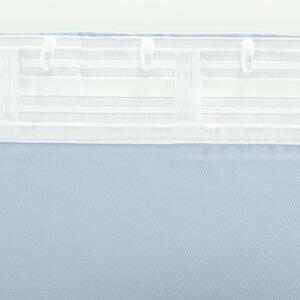 Hotový závěs BASIC s řasící páskou 140x300 cm holubičí modrý 1 ks