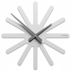 Designové hodiny 10-116 CalleaDesign Asterix 45cm (více barevných variant) Barva žlutý meloun-62 - RAL1028