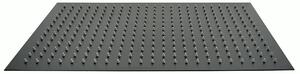 XXL dešťová sprcha z nerezové oceli DPG2051 super plochá v černé barvě - 50 x 30 cm