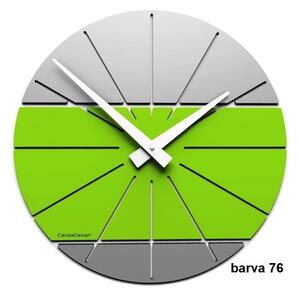 Designové hodiny 10-029 CalleaDesign Benja 35cm (více barevných variant) Barva zelené jablko-76