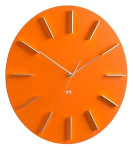 Dětské designové nástěnné hodiny Future Time FT2010OR Round orange 40cm