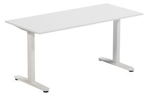 Arbyd Bílý pracovní stůl Thia 140 x 80 cm
