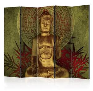 Paraván - Golden Buddha II [Room Dividers]