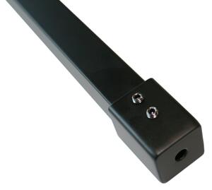 Stabilizační tyč Stabilizační tyč Podpěrná tyč pro sprchy - Stabilizátor čtvercový černý matný
