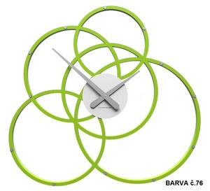 Designové hodiny 10-215 CalleaDesign Black Hole 59cm(více barevných variant) Barva zelené jablko-76
