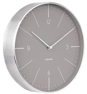Designové nástěnné hodiny 5682GY Karlsson 28cm