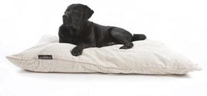 Lex & Max Luxusní potah na polštář pro psa Lex & Max Chic 75 x 50 cm | béžový