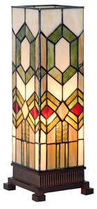 Stolní lampa Tiffany Gonos - 12.5*35 cm 1x E14 / max 40W - Clayre & Eef