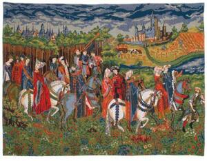 Vlámský gobelín tapiserie - Jour d ete by Duc de Berry