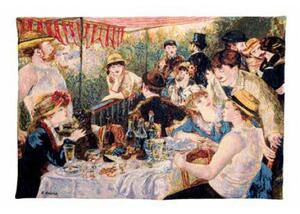 Vlámský gobelín tapiserie - Déjeuner des canotiers by Renoir