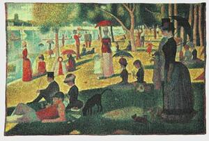 Vlámský gobelín tapiserie - Dimanche d’été à la Grande Jatte by Georges Seurat