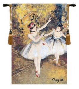 Gobelín - Les 2 danseuses by Edgar Degas