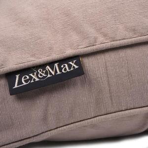 Lex & Max Luxusní potah na pelíšek pro psa Lex & Max Professional 90 x 65 cm | béžový