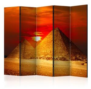 Paraván - The Giza Necropolis - sunset II [Room Dividers]
