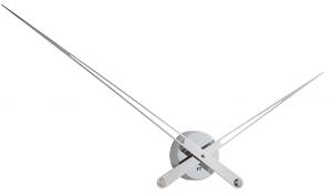 Designové nástěnné hodiny Future Time FT9130SI Hands chrome 100cm