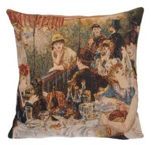 Gobelínový povlak na polštář - Dejeuner des canotiers by Renoir