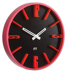 Designové nástěnné hodiny Future Time FT6010BK Numbers 30cm