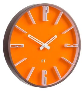 Designové nástěnné hodiny Future Time FT6010OR Numbers 30cm