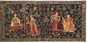 Vlámský gobelín tapiserie - Galanterie Médiéval