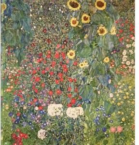 Gobelín - Flower Garden III by Gustav Klimt
