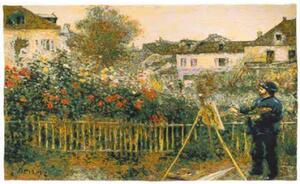 Gobelín - Monet peignant by Renoir