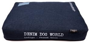 Lex & Max Luxusní potah na pelíšek pro psa Lex & Max World 100 x 70 cm | tmavě modrý