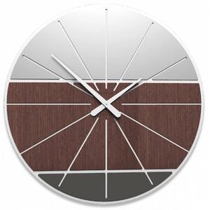 Designové hodiny 10-214 CalleaDesign Benjamin 60cm (více variant dýhy) Dýha bělený dub - 81