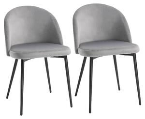 Jídelní židle - Židle - Kuchyňské židle - Designové židle - Sada 2 kusů - Ergonomické a pohodlné