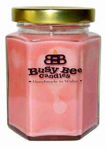 Busy Bee Candles Classic svíčka vel.MEDIUM Okvětní lístky růží