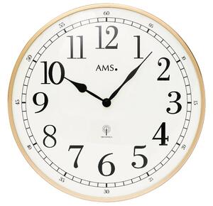 Nástěnné hodiny 5607 AMS řízené rádiovým signálem 40cm