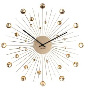 Designové nástěnné hodiny 4859GD Karlsson 50cm